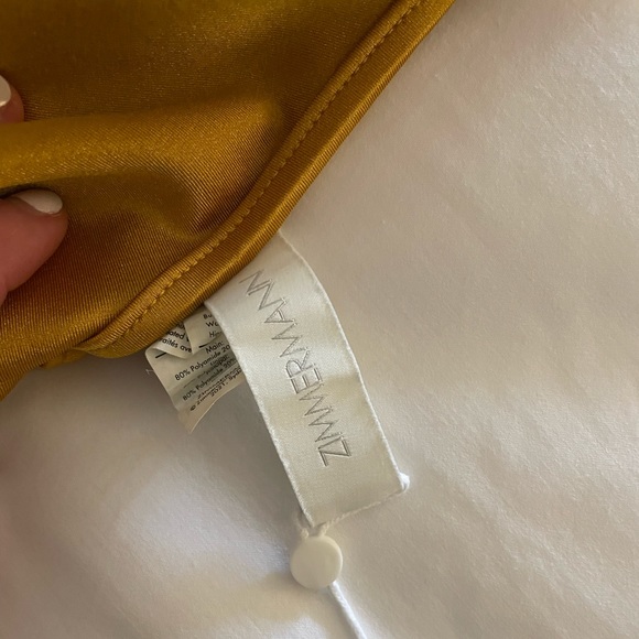 Zimmerman Aliane Waterfall Gold One-piece - SOLD OUT ONLINE and In-Store - Picture 3 of 4